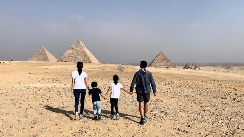 エジプト家族旅行